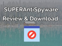 SUPERAntiSpyware For Windows 10 PC Free Download
