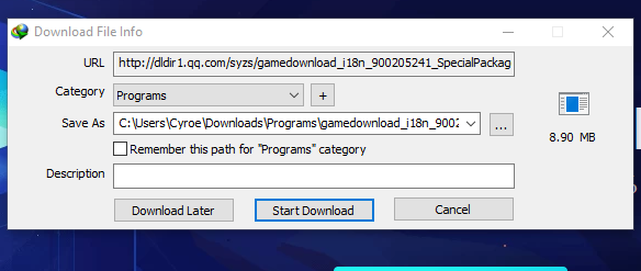 Download Process of Gameloop