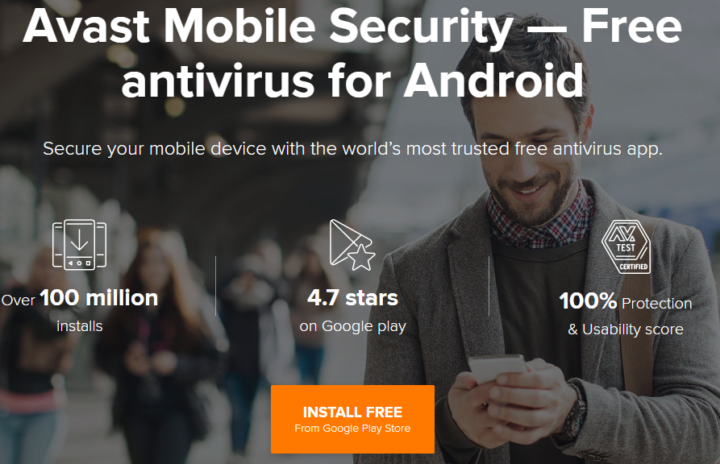 Avast Mobile Security Antivirus for Android